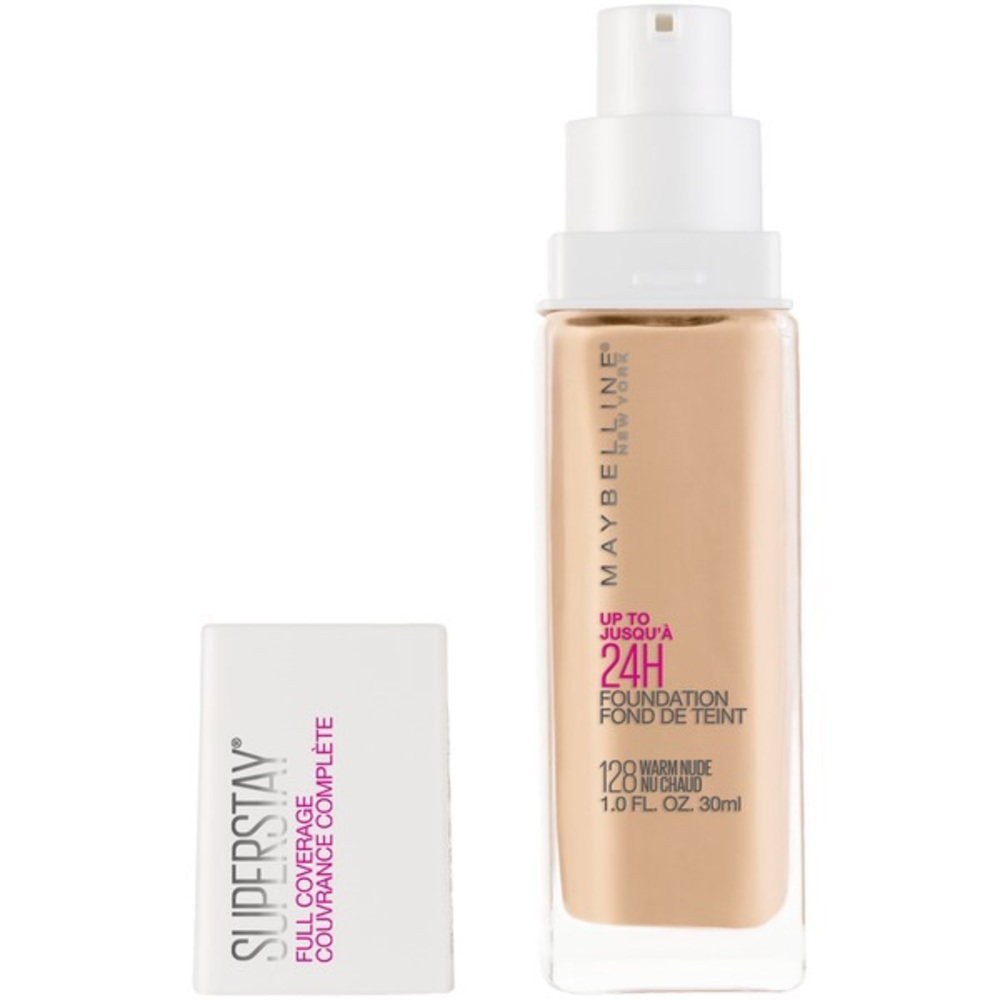 Maybelline Super Stay foundation in 128 Warm Nude
